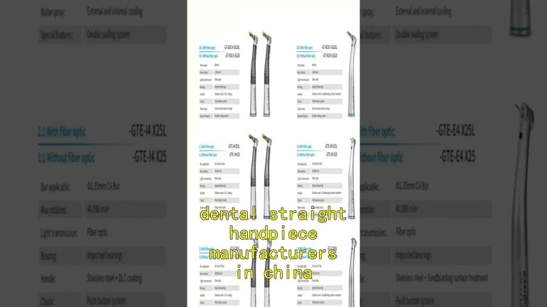 electric and air-turbine dental handpiece factory in china,dental slow handpiece China Wholesaler,